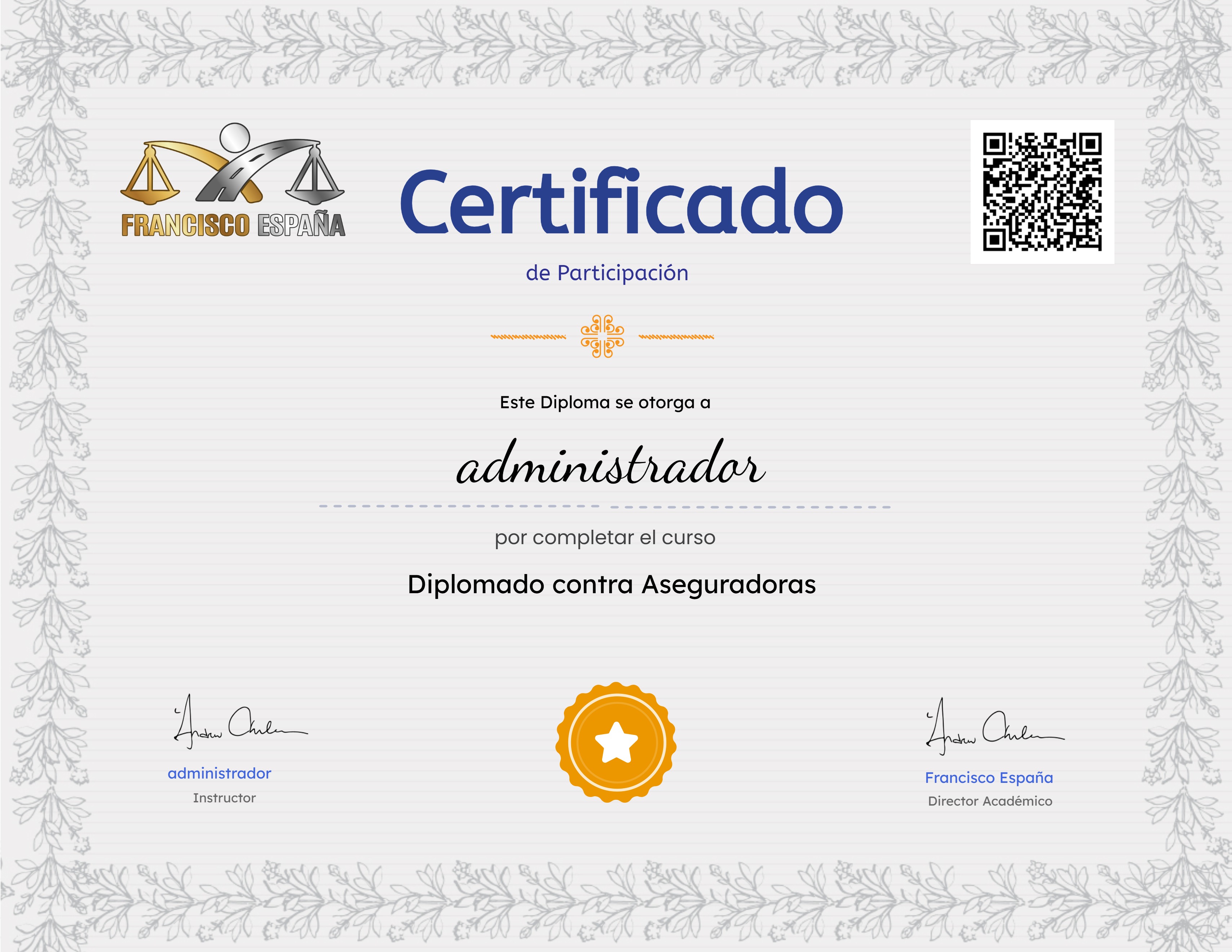 Diplomado contra Aseguradoras